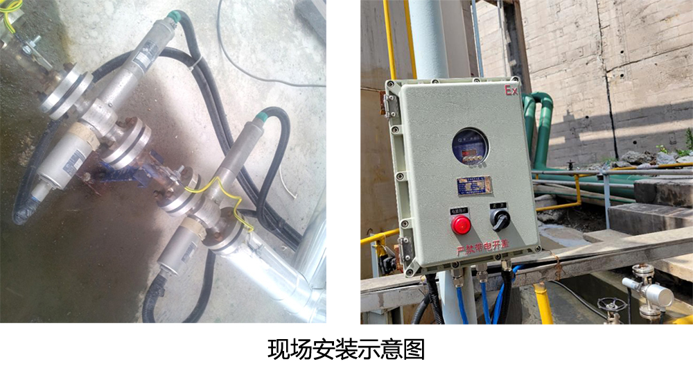 CYS光譜儀現場(chǎng)安裝示意圖